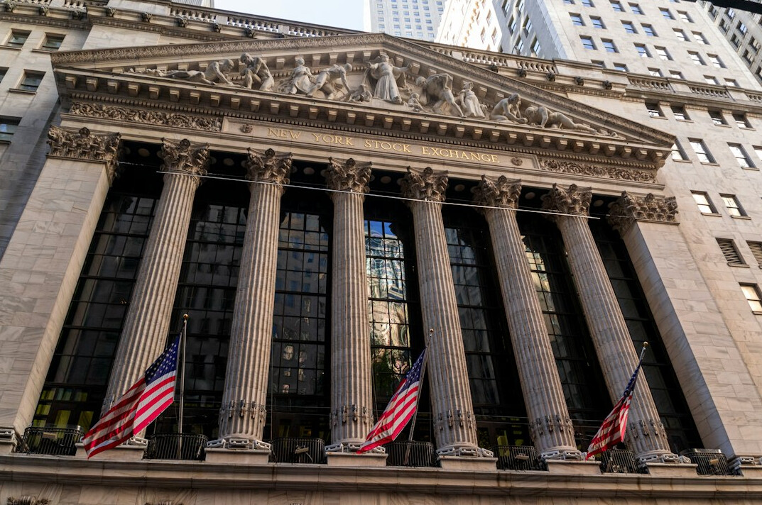 stock market trading floor